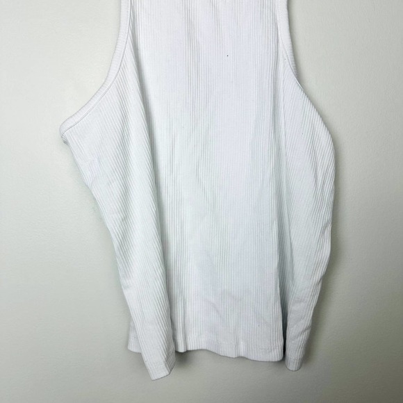 J. Crew NWT New favorite tank top in vintage rib White Size XL - Picture 3 of 6